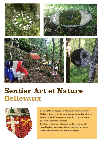 Affiche arts et sentiers