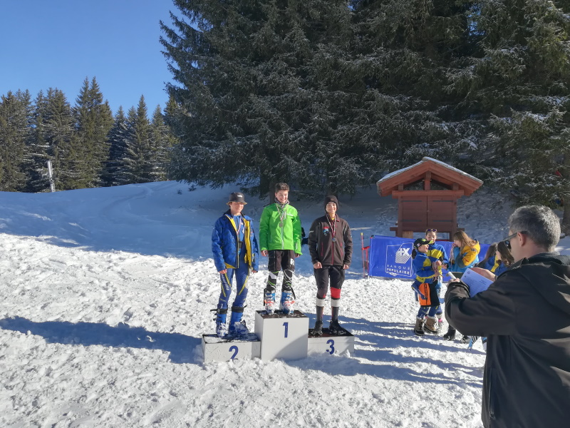 Départemental-ski-alpin-février 2020-AS collège Notre Dame de Bellevaux championnat ski UGSEL