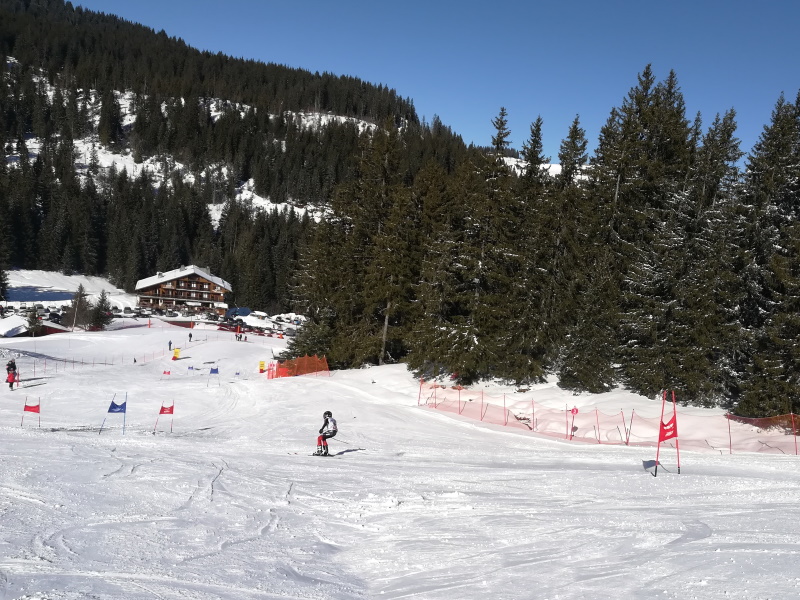Départemental-ski-alpin-février 2020-AS collège Notre Dame de Bellevaux ski alpin