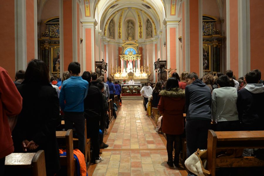 célébration noel 2019 à l’église de Bellevaux La célébration de Noêl 2019