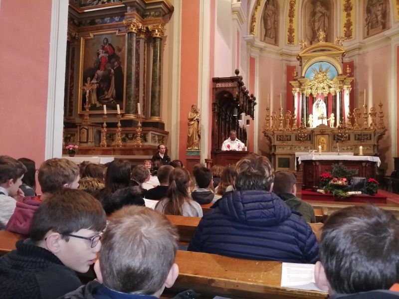 mardi 10 décembre 2019- journée de la fraternité – collège Notre Dame – Bellevaux