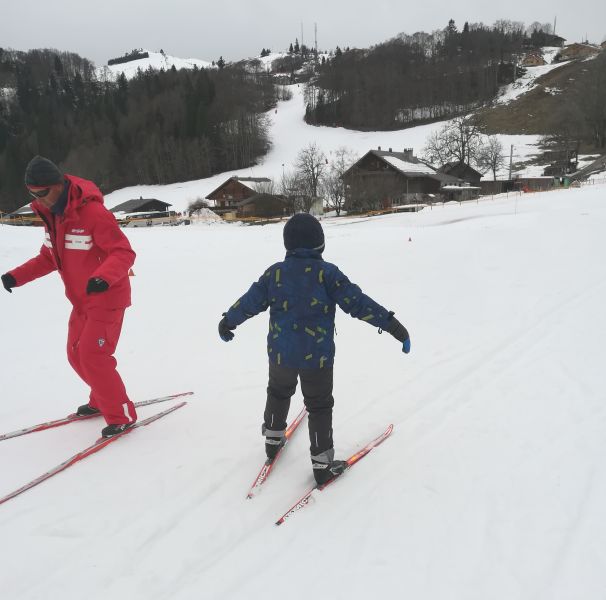 ski de fond primaire- école privée Notre Dame – Bellevaux – 2020 ski cp-ce1