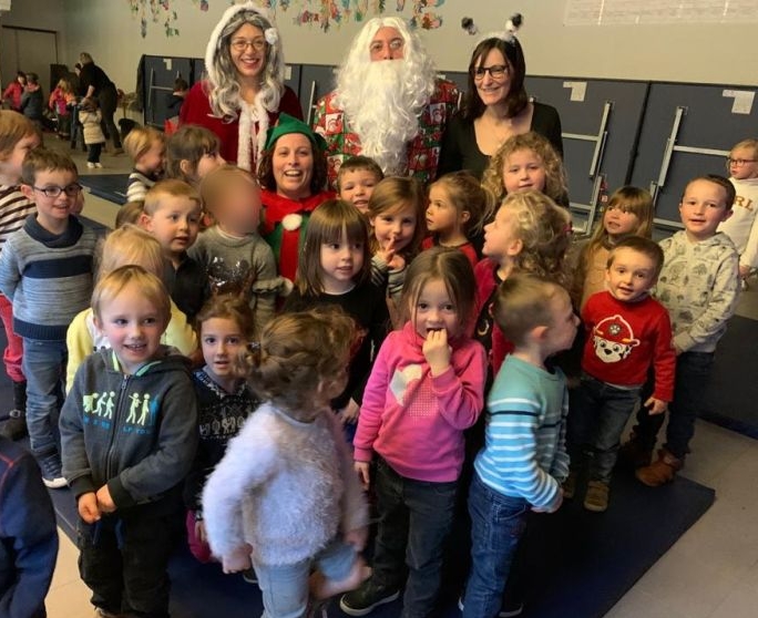 spectacle noel 2019 pour les écoles de Bellevaux
